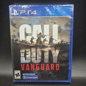 Call of Duty Vanguard PlayStation 4 COD PS4 New Sealed PS5 upgrade Available